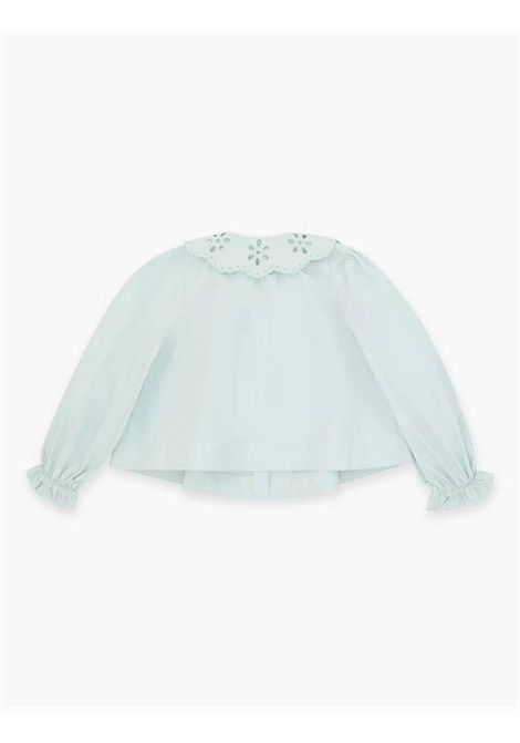 Camicia con ricamo ZIMMERMANN KIDS | 5871TRS261SOFT MINT